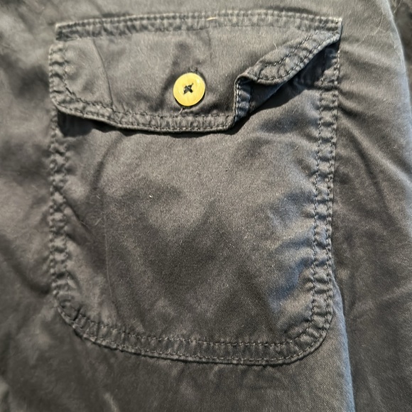 American Eagle Long Sleeve Pocket Button Down - Picture 2 of 4